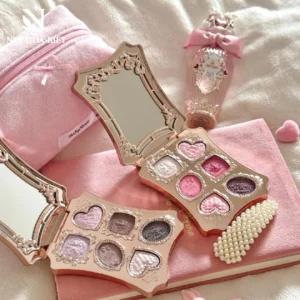 Bảng Phấn Mắt Flower Knows Bunny Garden 6-Color Makeup