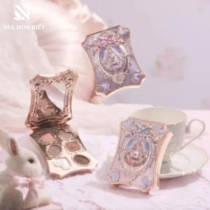 Bảng Phấn Mắt Flower Knows Bunny Garden 6-Color Makeup