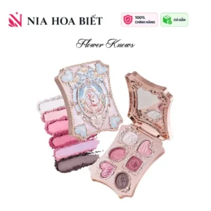 Bảng Phấn Mắt Flower Knows Bunny Garden 6-Color Makeup