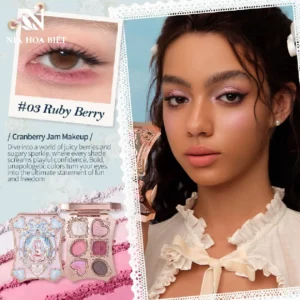 Bảng Phấn Mắt Flower Knows Bunny Garden 6-Color Makeup