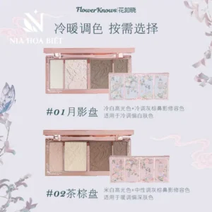 Bảng Phấn Tạo Khối Butterfly Cloud Collar Flower Knows