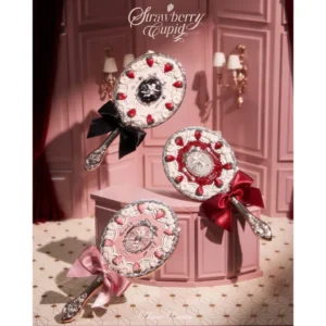 Gương Cầm Tay Cupid Hoa Biết – Strawberry Cupid Flower Knows