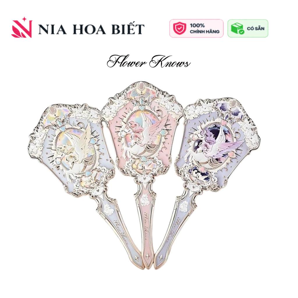 Gương Cầm Tay Kỳ Lân Hoa Biết – Knight Unicorn Flower Knows