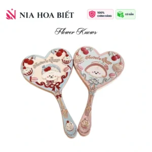 Gương cún cầm tay Flower Knows Never’s Shop