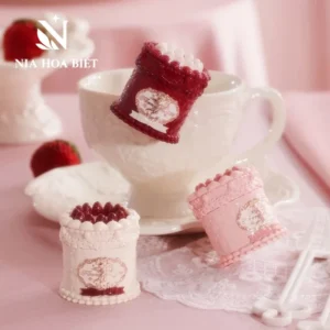 Son Kem Lì Cupid Bánh Hoa Biết – Strawberry Cupid Flower Knows 5ml