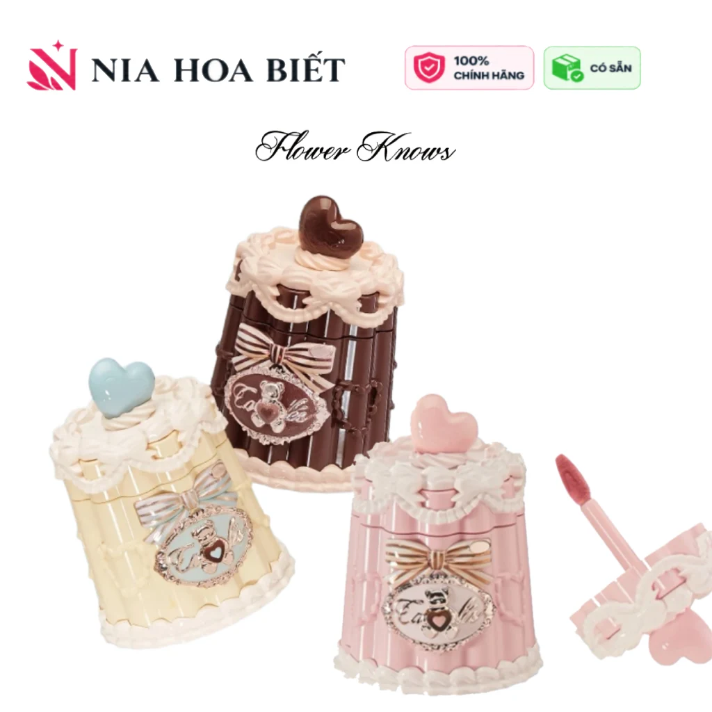 Son Gấu Dạng Thạch Hoa Biết – The Sweetie Bear Flower Knows